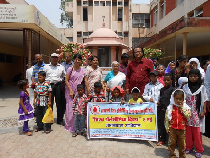 In front of Mata Anandmai Hospital